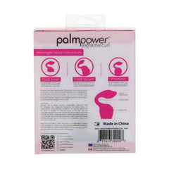 Palm Power - Extreme Curl Siliconen Opzetstuk - Roze - PlayForFun