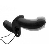 Power Pegger Dubbele Strap-On Vibrator - PlayForFun