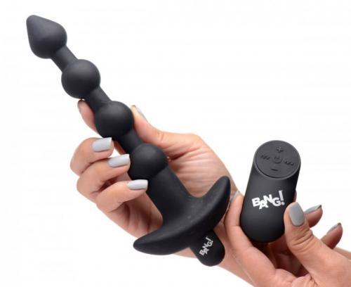 Bang! Vibrerende Anaal Plug Met Afstandsbediening - PlayForFun Bang! Vibrerende Anaal Plug Met Afstandsbediening - PlayForFun