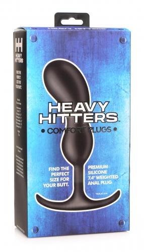 Heavy Hitters - Premium Prostaat Plug Met Gewicht - Large - PlayForFun