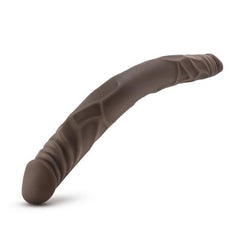 Dr. Skin - Realistische Dubbele Dildo 35 cm - Chocolate - PlayForFun