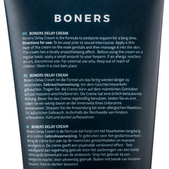 Boners Orgasmevertragende Crème - 100 ml - PlayForFun