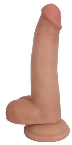 Realistische Dildo Met Balzak - 21 cm - PlayForFun