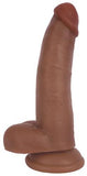 Realistische Dildo Met Balzak - 21 cm - PlayForFun