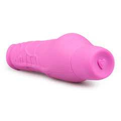 Realistische siliconen vibrator - roze - PlayForFun