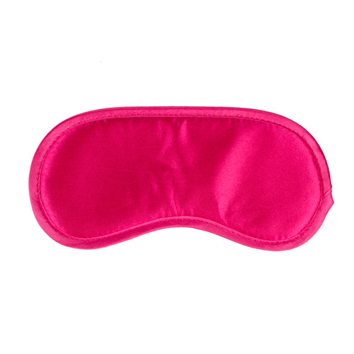 Roze satijnen oogmasker - PlayForFun