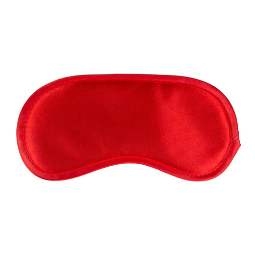 Rood satijnen oogmasker - PlayForFun