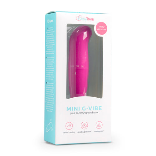 Mini G-spot vibrator - roze - PlayForFun