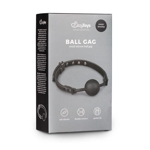 Ball gag met siliconen bal - PlayForFun Ball gag met siliconen bal - PlayForFun