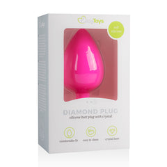 Diamond Plug Groot - Roze - PlayForFun