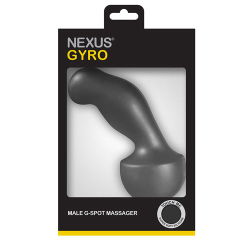 Nexus - Gyro Prostaat & G-Spot Dildo - Zwart - PlayForFun