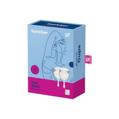 Satisfyer Feel Good Menstruatiecup Set - Transparant - PlayForFun