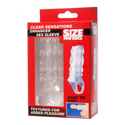 Clear Sensations penis sleeve - PlayForFun