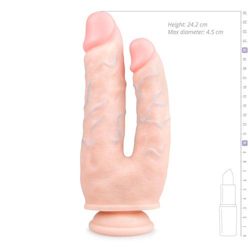 25 Cm dubbele dildo - PlayForFun 25 Cm dubbele dildo - PlayForFun