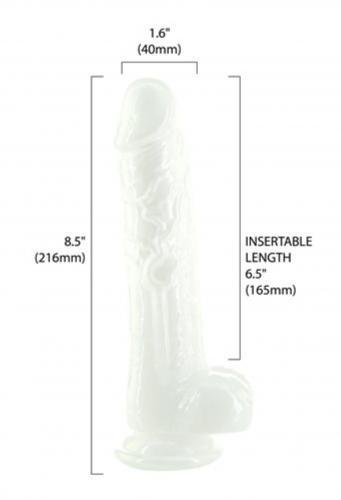 Addiction - Pearl Dildo Met Zuignap - 20 cm - PlayForFun Addiction - Pearl Dildo Met Zuignap - 20 cm - PlayForFun