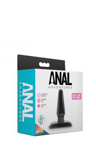 Anal Adventures - Basic Anaal Plug - Small - PlayForFun Anal Adventures - Basic Anaal Plug - Small - PlayForFun