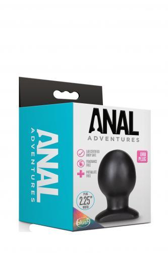 Anal Adventures - Orb Anaal Plug - Zwart - PlayForFun Anal Adventures - Orb Anaal Plug - Zwart - PlayForFun