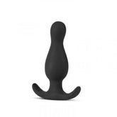 Anal Adventures Platinum - Curve Anaal Plug - Zwart - PlayForFun