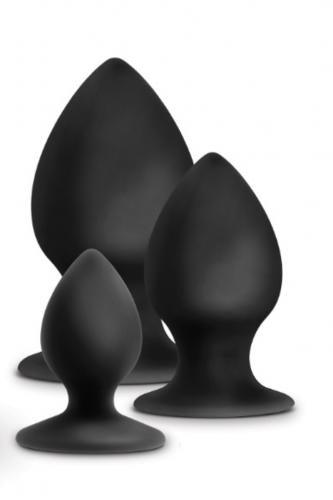 Anal Adventures Platinum - Stout Anaal Plug Set - PlayForFun Anal Adventures Platinum - Stout Anaal Plug Set - PlayForFun