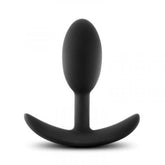 Anal Adventures Platinum - Vibra Slim Verzwaarde Anaal Plug - Small - PlayForFun