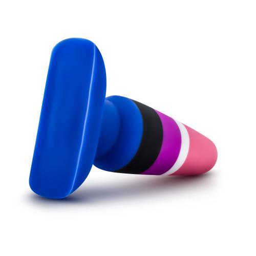 Avant - Pride Siliconen Anaal Plug - Fluid - PlayForFun Avant - Pride Siliconen Anaal Plug - Fluid - PlayForFun