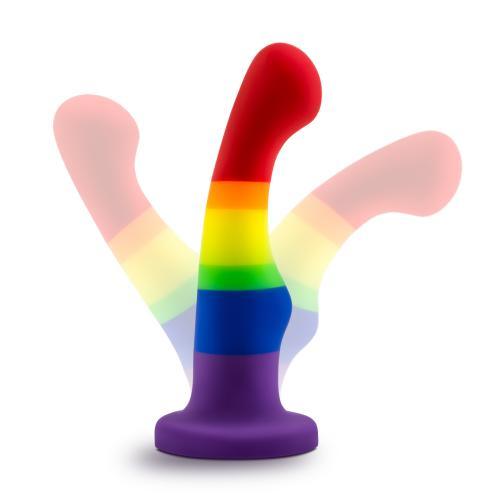Avant - Pride Siliconen Dildo Met Zuignap - Freedom - PlayForFun Avant - Pride Siliconen Dildo Met Zuignap - Freedom - PlayForFun