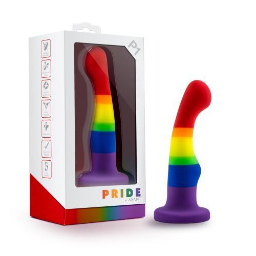 Avant - Pride Siliconen Dildo Met Zuignap - Freedom - PlayForFun Avant - Pride Siliconen Dildo Met Zuignap - Freedom - PlayForFun