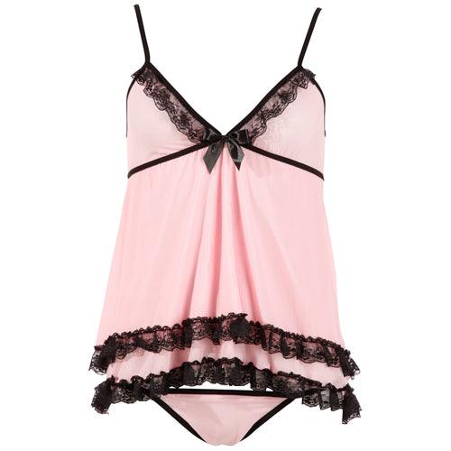 Babydoll-Set Rosa - PlayForFun