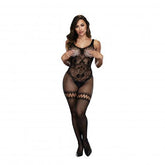 Baci - Sexy Catsuit Met Open Cups - PlayForFun