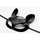 Bad Kitten - Zwart Leren Masker - PlayForFun