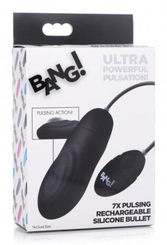 Bang! Vibrerend Eitje - Zwart - PlayForFun Bang! Vibrerend Eitje - Zwart - PlayForFun