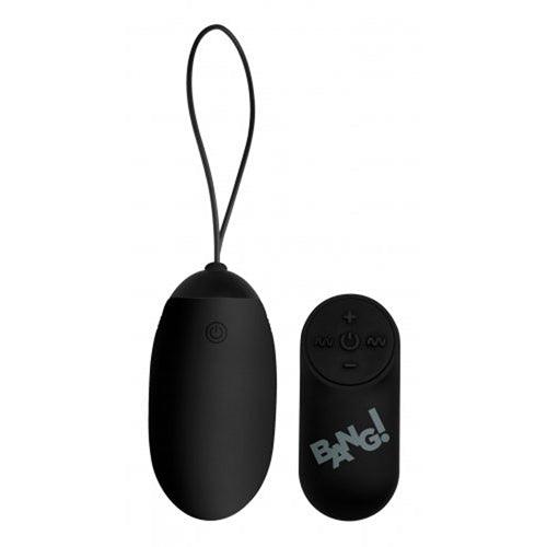 Bang! XL Vibratie Eitje - Zwart - PlayForFun