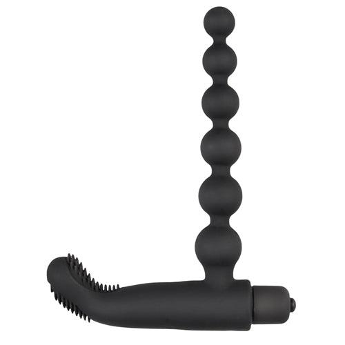 Beaded Buddy Vibrator - Zwart - PlayForFun