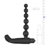 Beaded Buddy Vibrator - Zwart - PlayForFun