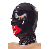 Bondage Hoofdmasker Met Lippen - PlayForFun