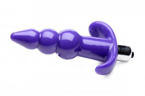 Bubbling Vibrerende Anaalplug Met Ribbels - PlayForFun Bubbling Vibrerende Anaalplug Met Ribbels - PlayForFun