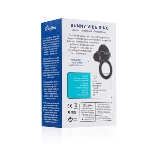 Bunny Vibe Cockring - PlayForFun Bunny Vibe Cockring - PlayForFun