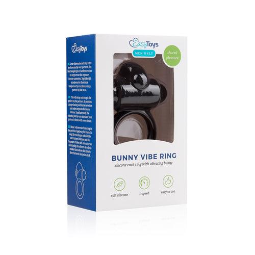 Bunny Vibe Cockring - PlayForFun Bunny Vibe Cockring - PlayForFun
