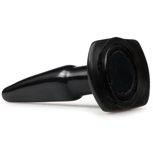 Classic Buttplug Smooth & Small - Zwart - PlayForFun Classic Buttplug Smooth & Small - Zwart - PlayForFun