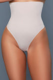 Daily Comfort High Waist Corrigerende String - Nude - PlayForFun