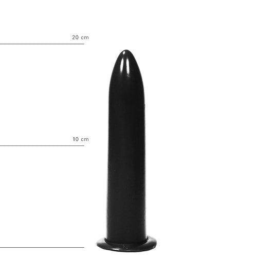Dildo 20 cm - Zwart - PlayForFun