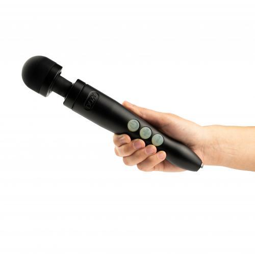 Doxy Die Cast 3R Wand Vibrator - Black - PlayForFun Doxy Die Cast 3R Wand Vibrator - Black - PlayForFun