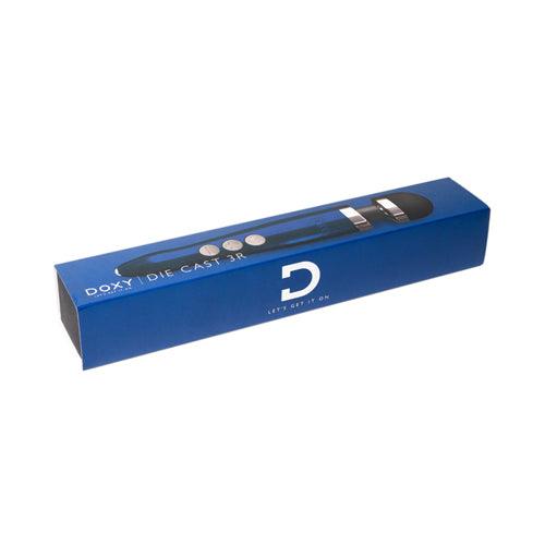 Doxy Die Cast 3R Wand Vibrator - Electric Blue - PlayForFun Doxy Die Cast 3R Wand Vibrator - Electric Blue - PlayForFun