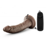 Dr. Skin - Dr. Dave Vibrator Met Zuignap - Chocolate - PlayForFun