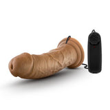 Dr. Skin - Dr. Joe Vibrator Met Zuignap 20 cm - Mocha - PlayForFun