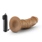 Dr. Skin - Dr. Joe Vibrator Met Zuignap 20 cm - Mocha - PlayForFun