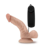 Dr. Skin - Dr. Ken Vibrator Met Zuignap 16.5 cm - Vanilla - PlayForFun