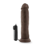 Dr. Skin - Dr. Throb Vibrator Met Zuignap 24 cm - Chocolate - PlayForFun