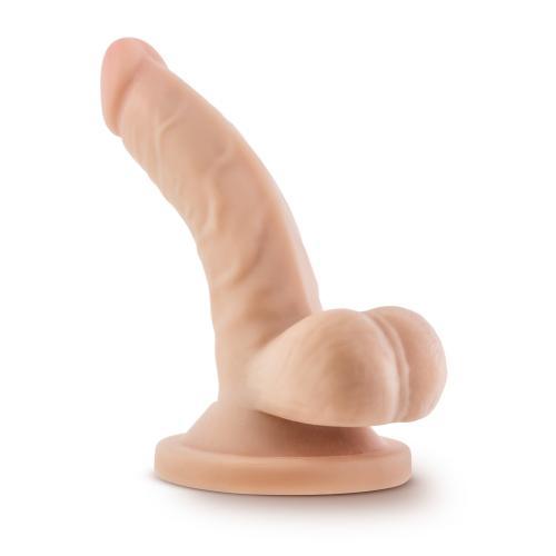 Dr. Skin - Mini Dildo Met Zuignap - Beige - PlayForFun Dr. Skin - Mini Dildo Met Zuignap - Beige - PlayForFun