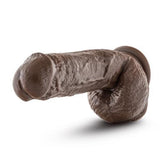 Dr. Skin - Mr. D. Dildo Met Zuignap 21 cm - Chocolate - PlayForFun